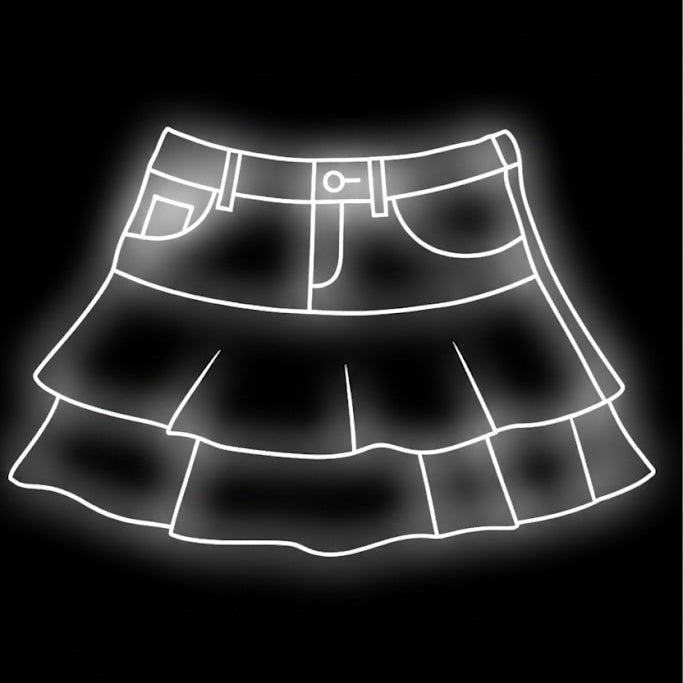 $5 DENIM SKIRT MANU