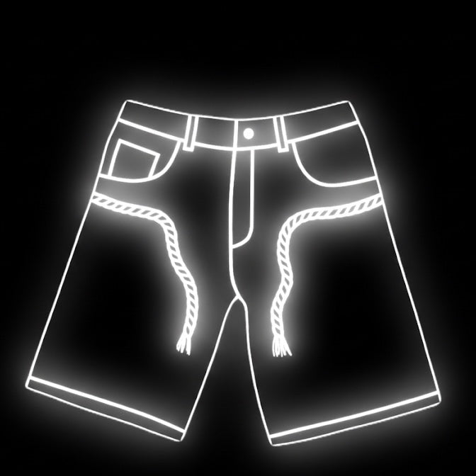 $5 DOUBLE WAISTED JORTS MANU