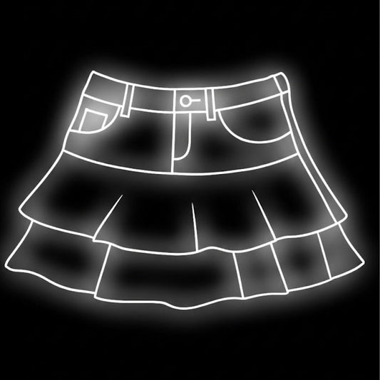 $5 DENIM SKIRT MANU